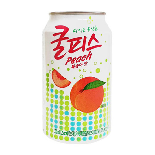 동원F&B 쿨피스 복숭아맛 350ml (12개)_이미지