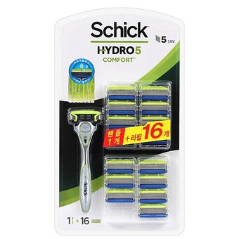 <b>쉬크</b> <b>하이드로</b><b>5</b> 컴포트 + 면도날