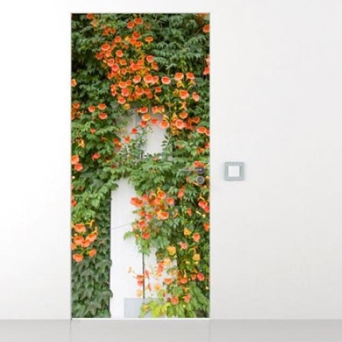 꾸밈 활짝핀능소화 gb808 (100cm x 210cm)