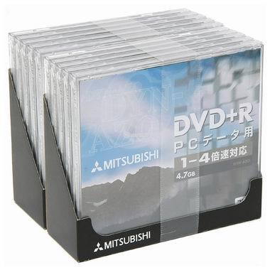 미쓰비시 DVD+R 4.7GB 4x 쥬얼 10장_이미지