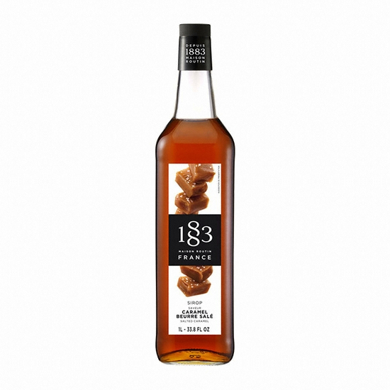 1883 Philibert Routin 솔티드 카라멜 시럽 1L (2개)