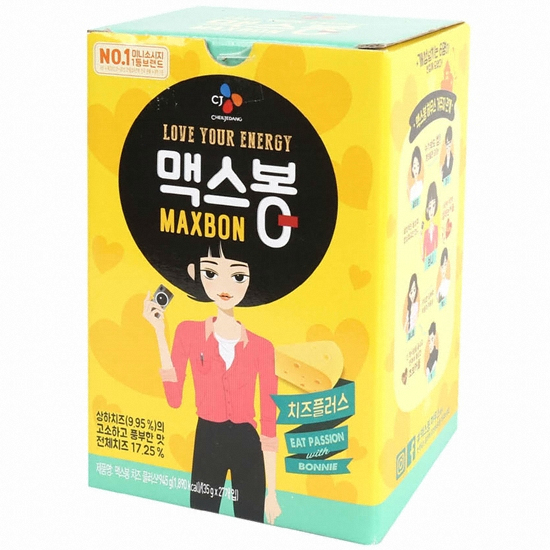 CJ제일제당 맥스봉 치즈플러스 27개입 945g (1개)