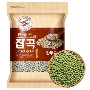 진솔그레인 완두콩 1kg[1개]