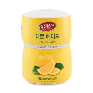 동서식품 리치스 레몬에이드 550g이미지입니다. 누르면 해당 게시물로 새창이동합니다.