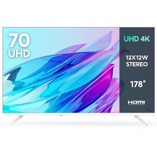 이노스 70UHD 화이트에디션 클리어쾀 (스탠드)_이미지