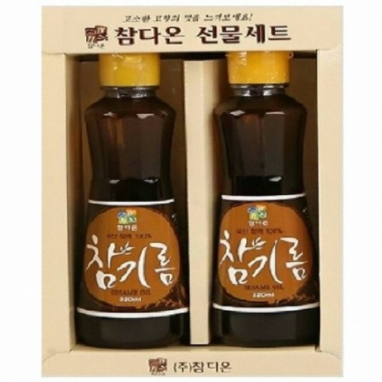 참다온 국산 참기름 세트 320ml (1개)