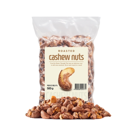  너트리 베트남 껍질 캐슈넛 500g 1개
