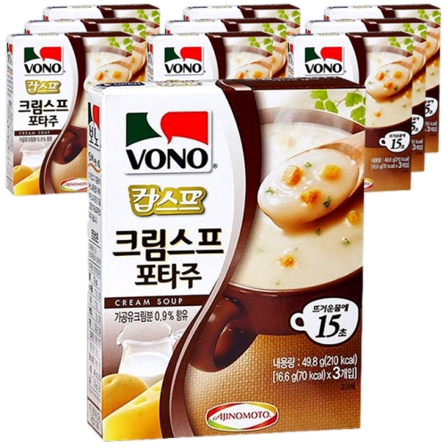 크노르 보노 크림스프 포타주 51g (10개)_이미지