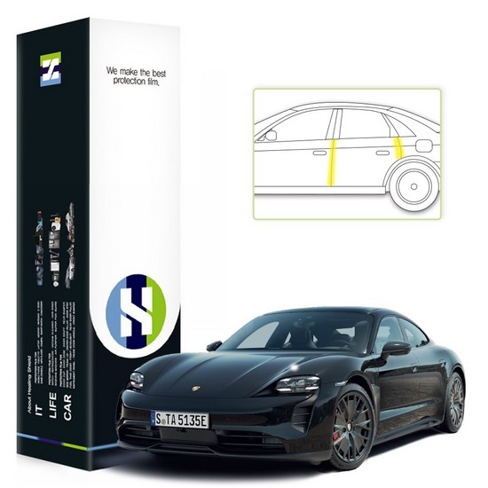 도어엣지 PPF 보호필름 포르쉐 타이칸 GTS 2023년 전용