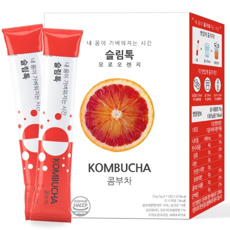 슬림톡 콤부차 모로오렌지 15T (3개)_이미지
