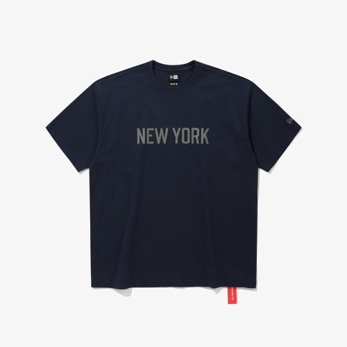 뉴에라 MLB 쿠퍼스타운 뉴욕 양키스 플래그 티셔츠 팀 네이비_15147545