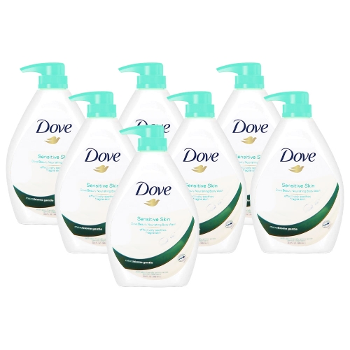 도브 센스티브 스킨 바디워시 1000ml (7개)_이미지
