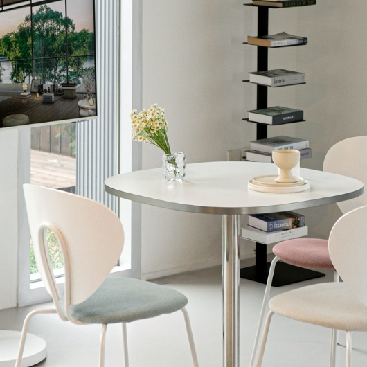 헤닝 셀리 둥근사각 식탁 600