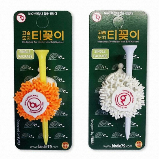버디79 고슴도치 티꽂이 (1개)_이미지