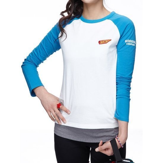 구김스 1130_ 배색 나그랑 긴팔티셔츠 3142304