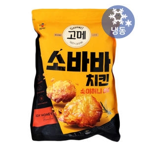 CJ제일제당 고메 소바바치킨 소이허니 순살 1.1kg (1개)_이미지
