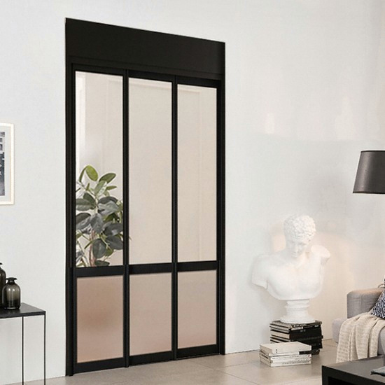 에넥스 ENNEE 사틴 슬림도어 디바이드 중문 (~1.4m)