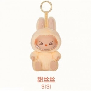 팝마트 라부부 2세대 나랑 같이 놀자 시리즈 인형 키링 (베이지)_이미지