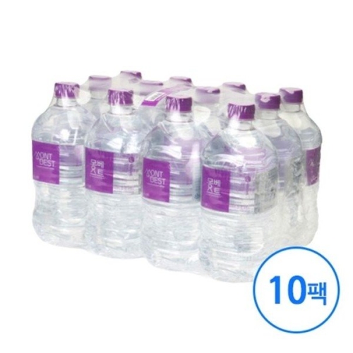 한국청정음료 몽베스트 1L (120개)_이미지
