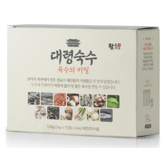 육수의 비밀 30알 120g