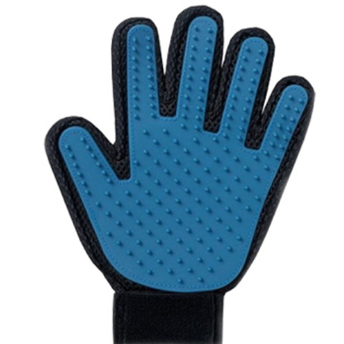 엠디클러스터 구딘 강아지 고양이 털제거 그루밍브러쉬 장갑 블루