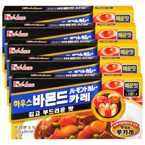 농심 하우스 바몬드카레 매운맛 115g 5개_이미지