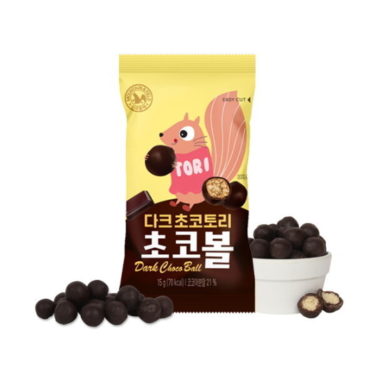 다크 초코토리 초코볼 15g