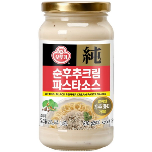  오뚜기 순후추크림 파스타소스 370g [1개]