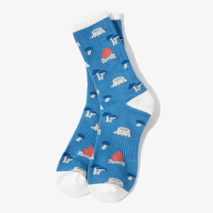 노스페이스 양말 캠핑 쿨맥스 미드 삭스 NY4MQ04C GYB_이미지