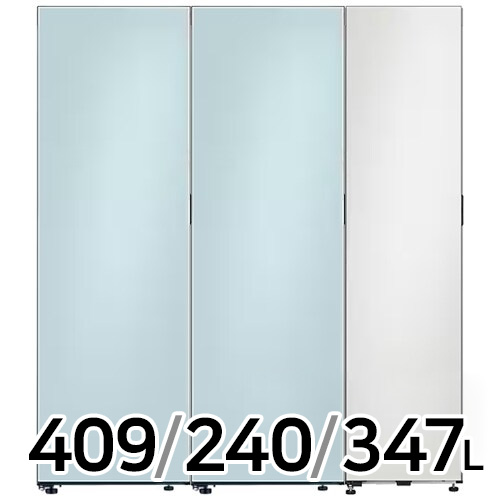 삼성전자 비스포크 키친핏 코타 RR40C7985AP + RZ34C7955AP + RZ24C59E0AP (색상선택형)_이미지