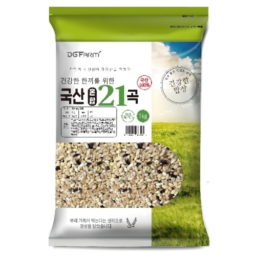 대구농산 국산 혼합 21곡 (4kg,1개)_이미지