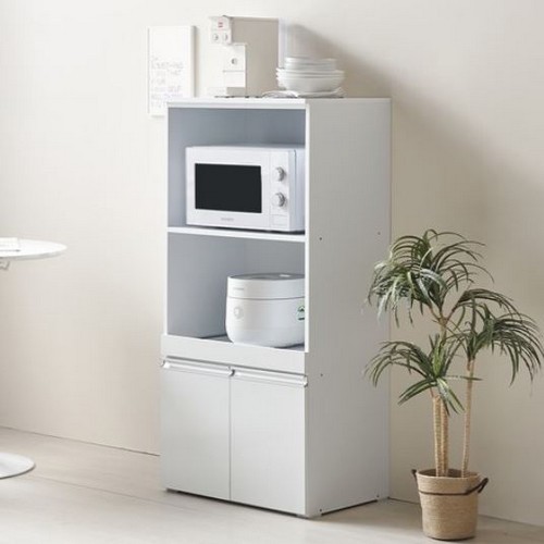 공간사이  라임 멀티 주방수납장 렌지대