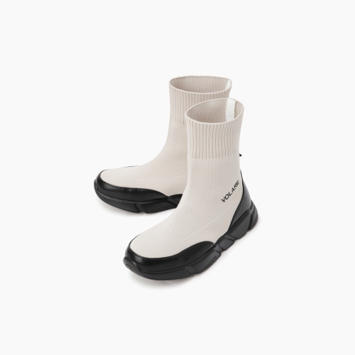 니트 레터링 자수 부츠 BCSH53461