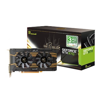 MANLI 지포스 <b>GTX970</b> Ultimate OC D5 4GB