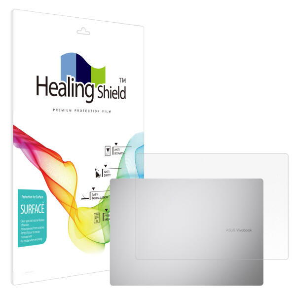 ASUS 비보북 16 X1607CA 무광 외부보호필름 상판 2매