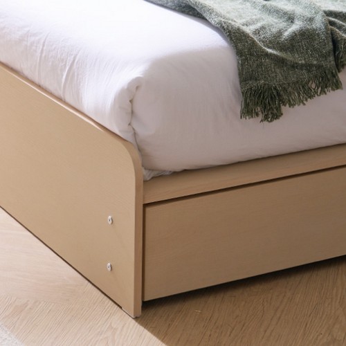 BIF보루네오 프라임 토브 LED 3서랍 수납 침대 K (CL텍스독립)_이미지