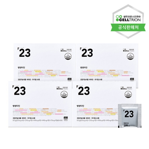 셀트리온스킨큐어 이너랩 쌩쌩타민 23종 멀티비타민 미네랄 멀티팩 30포 (4개)_이미지