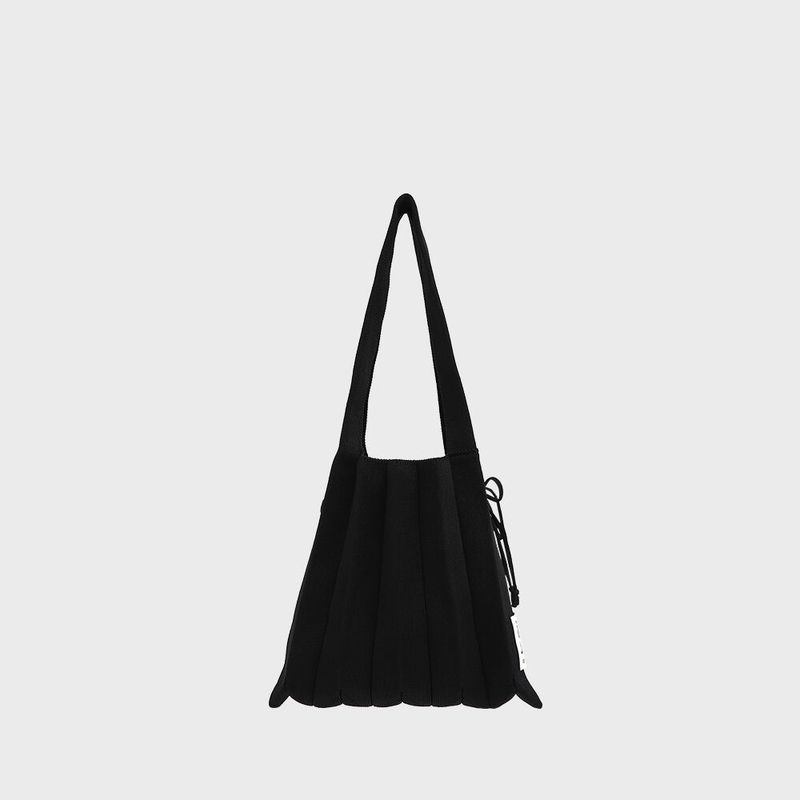Lucky Pleats Knit S Rich Black 1005613 414695