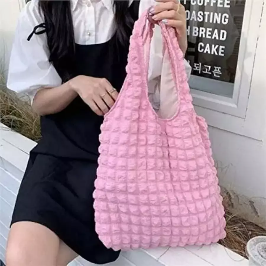  소프트백 여성 숄더백 캐주얼 여성 구름 가방 데일리 여름-WFO7IQG