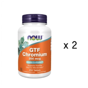 나우푸드 GTF 크롬 200mcg 250캡슐 (2개)