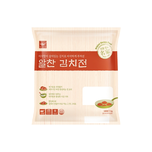 사옹원 알찬 김치전 1kg (1개)_이미지
