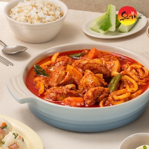 세영푸드 유가네 닭볶음탕 4인분 닭다리살 4팩 + 닭볶음탕 양념 4팩_이미지