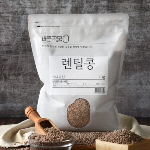 두보식품 바른곡물 렌틸콩 2kg