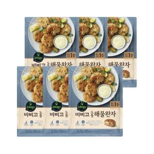 CJ제일제당 비비고 도톰 해물완자 340g (6개)