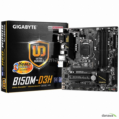 GIGABYTE GA-B150M-D3H 듀러블에디션 피씨디렉트_이미지