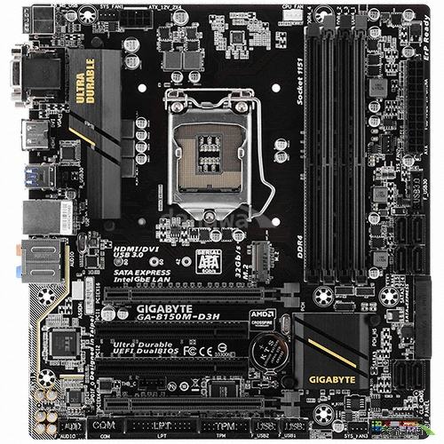 GIGABYTE GA-B150M-D3H 듀러블에디션 피씨디렉트_이미지