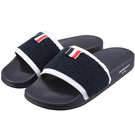 톰브라운 삼선탭 슬리퍼 MFL054A 07686 415_이미지