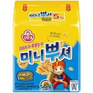 오뚜기  미니 뿌셔 바베큐맛 55g [10개] 상품이미지
