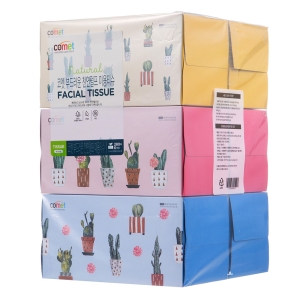 코멧 프리미엄 부드러운 천연펄프 미용티슈 280매 (6입)이미지입니다. 누르면 해당 게시물로 새창이동합니다.