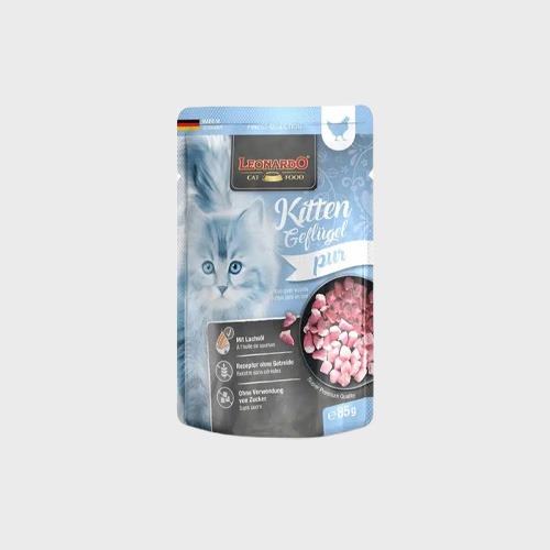 레오나르도 키튼 폴트리 파우치 85g (1개)_이미지
